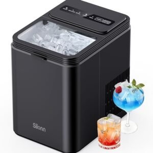 Countertop Ice Maker with Fast Bullet Ice Production