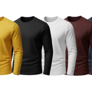Men’s Classic Crew Neck Cotton T-Shirts Multipack