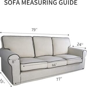 Reversible Quilted Water-Resistant Sofa Protector with Non-Slip Backing