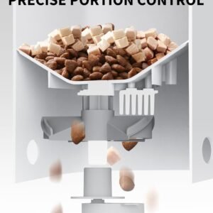 Automatic Cat Feeder with 1080P Camera and Smart WiFi Control