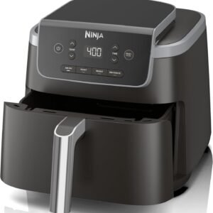 5 Quart Air Fryer With 4-in-1 Crispy Cooking, Wide Temperature Range, Easy Clean Basket