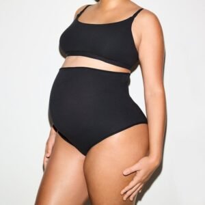 High-Waisted Brief 5-Pack in Onyx | Soft Full-Coverage Underwear Set