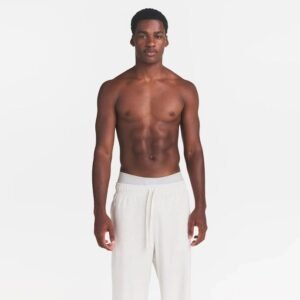 Men's Relaxed Straight Leg Cotton Pants