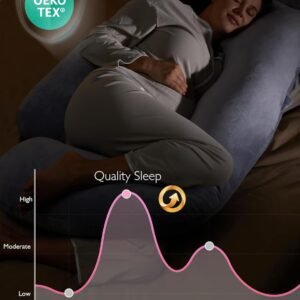 U-Shaped Full Body Support Pillow for Rest and Comfort