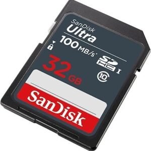 32GB Ultra SDHC Memory Card 100MB/s for Cameras and Full HD Video