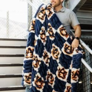 Ultra Soft Team Spirit Plush Throw Blanket for Fans