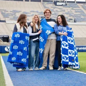 Ultra Soft Plush Team Colors Throw Blanket for Fans