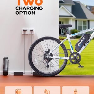 26-Inch Electric Mountain Bike for Adults with 1000W Peak Power and Lightweight Frame