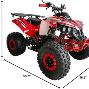 Upgraded 125cc Sport Quad ATV with Automatic Transmission and Reverse