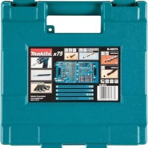 75-Piece Metric Drill and Screw Bit Set for Multi‑Material Projects