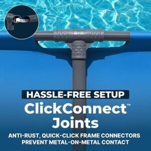 Steel Frame Round Above Ground Pool 15 ft x 48 in